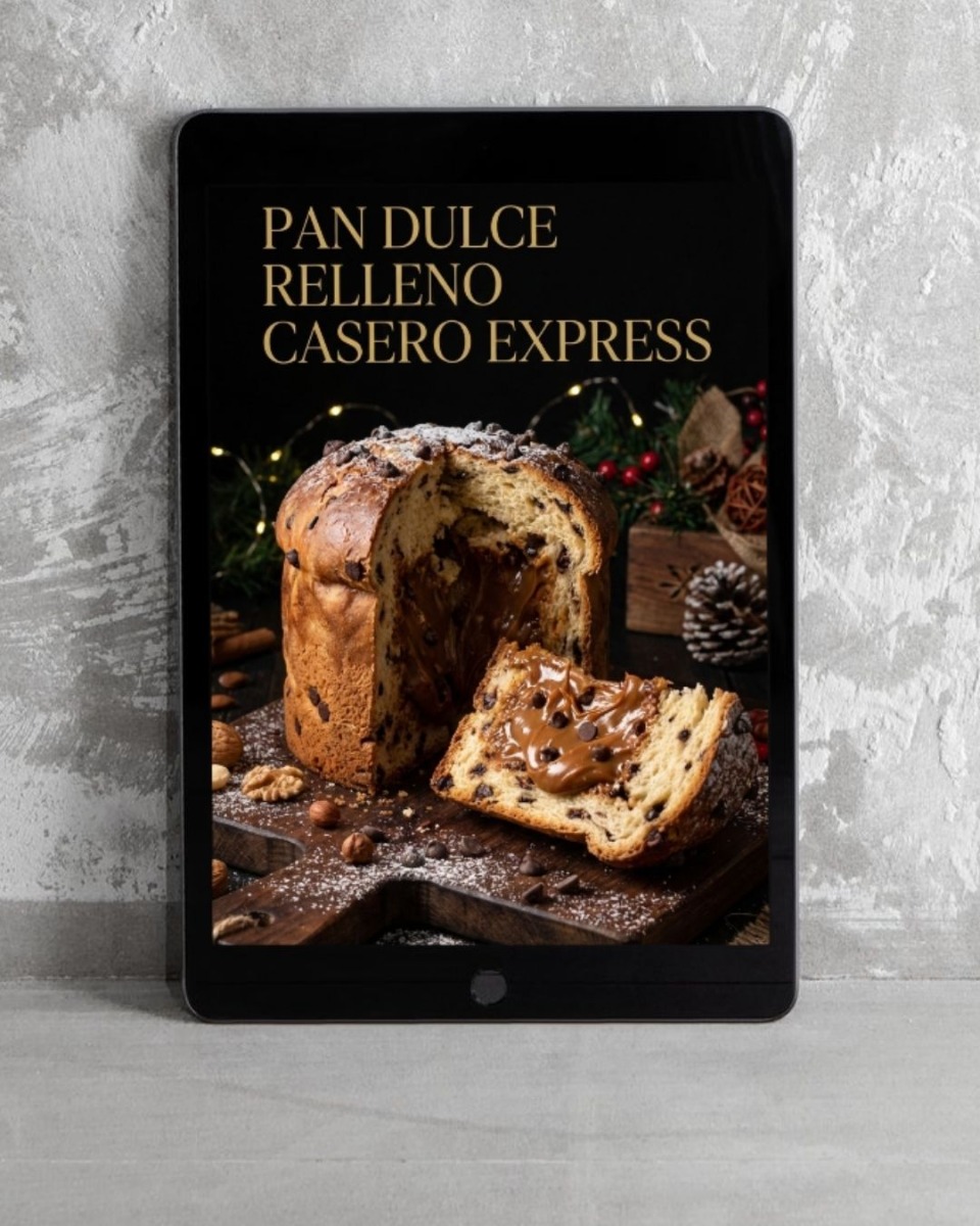 Libro "Pan Dulce Relleno Casero Express"